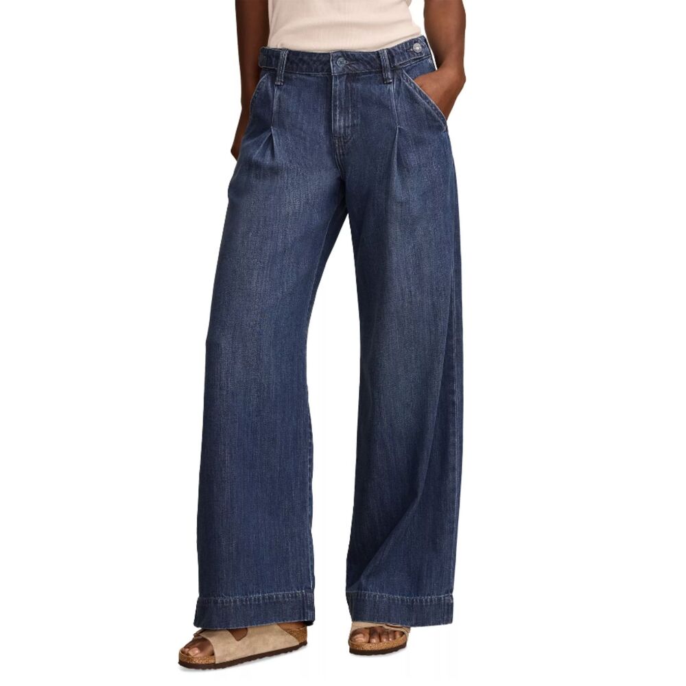 Lucky Brand Palazzo Luxe Wide Leg Jeans Size 4 NWOT